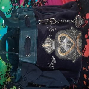 Juicy Couture velvet purse